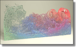 multifluid sim with a kinetic solver!